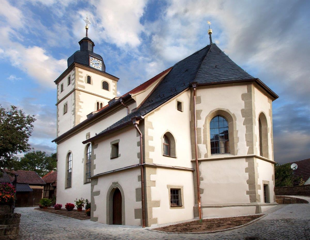 kirche euerbach außensanierung